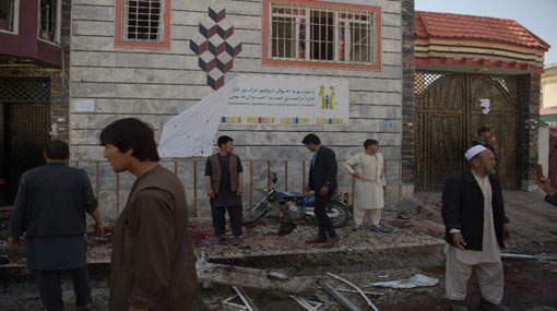 Kabul voter centre suicide attack kills dozens