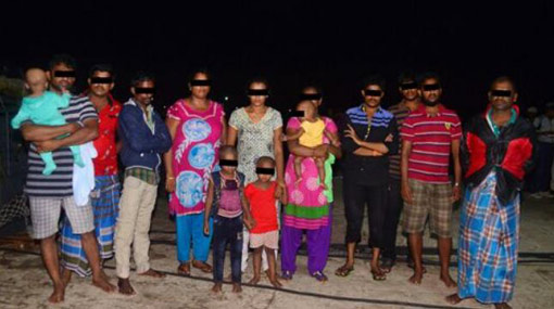 Navy detains 12 refugees trying to enter Sri Lanka illegally