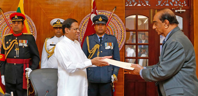 Ariya B. Rekawa appointed Uva Province Governor