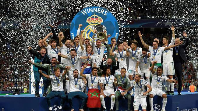 Real Madrid win 3rd straight Champions League title