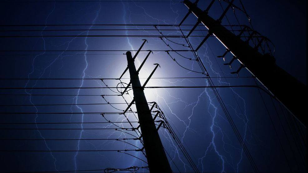 Power failures experienced in several areas