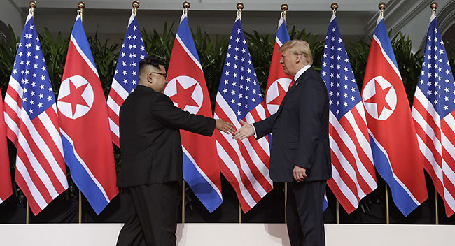 Trump meets Kim and predicts terrific relationship