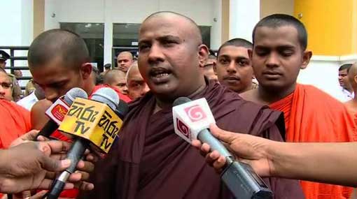 Sinhala Ravaya alleges conspiracy against Gnanasara Thero
