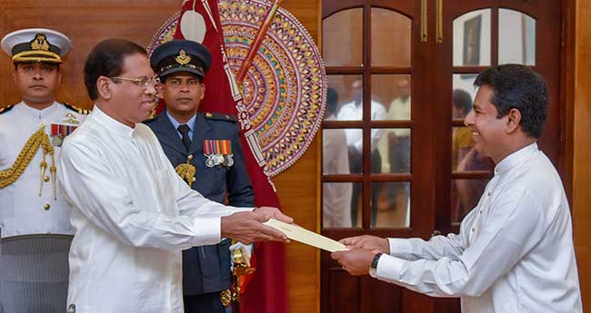Buddhika Pathirana sworn in as Deputy Minister