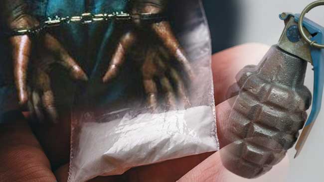 Main drug dealer in Peliyagoda arrested with heroin and grenade