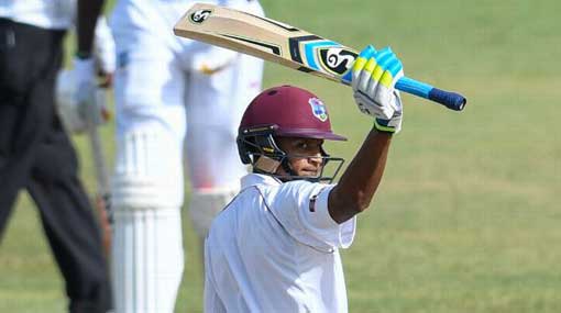   Sri Lanka versus West Indies 3rd Test Day One ends at 46.3 overs