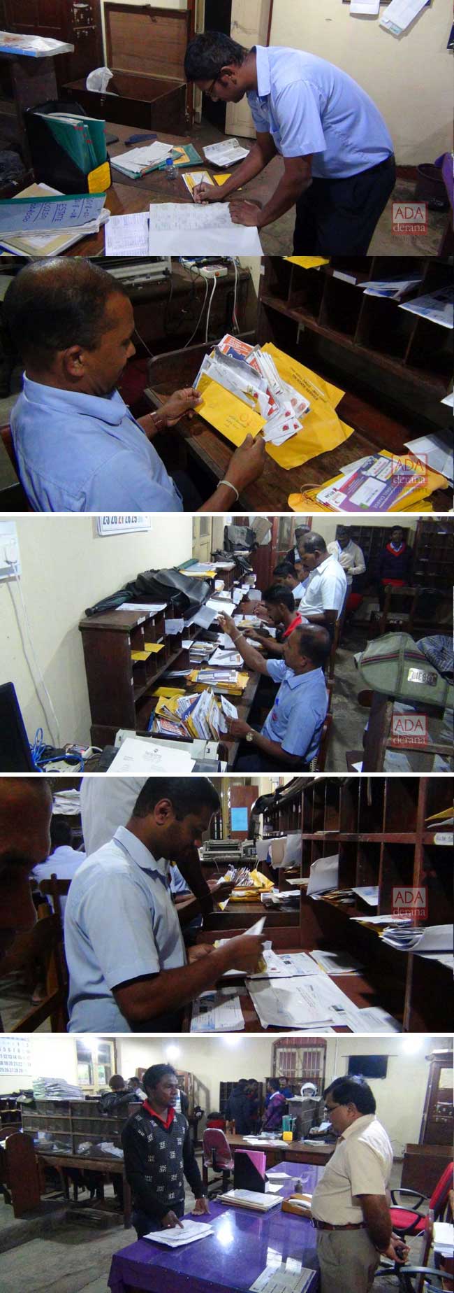 Postal service back on track