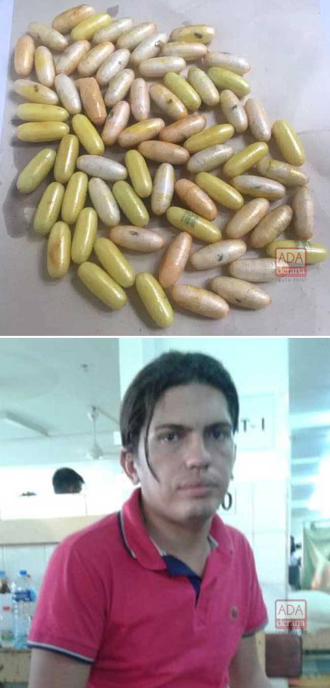 Brazilian arrested at BIA with 66 swallowed Cocaine capsules