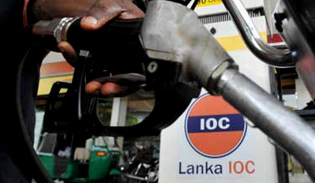 Lanka IOC fuel prices increased