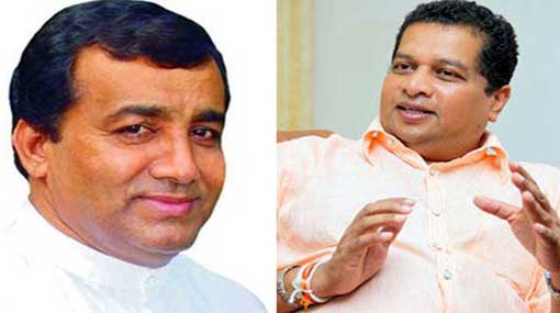 J. C. Alawathuwala and Lucky Jayawardena sworn in as State Minsters