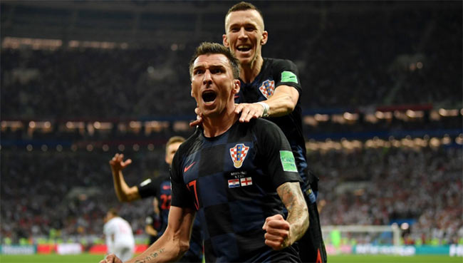 Croatia beat England in extra time to reach World Cup final