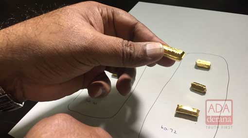 Four Indians arrested attempting to smuggle out gold