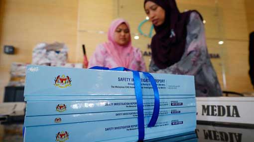 MH370 report point to manipulation of plane controls rather than mechanical failure