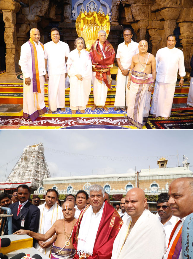 PM visits Tirupati...