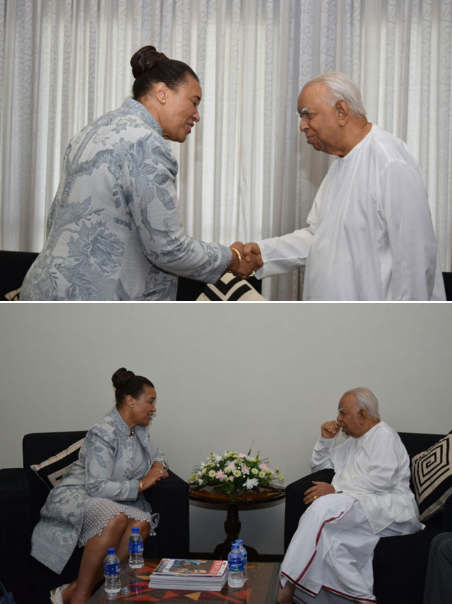 Commonwealth Secretary General meets Sampanthan...