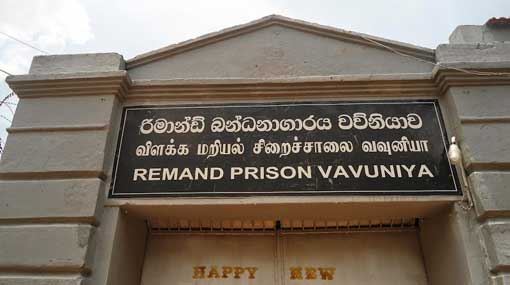 Four inmates of Vavuniya prison escape custody