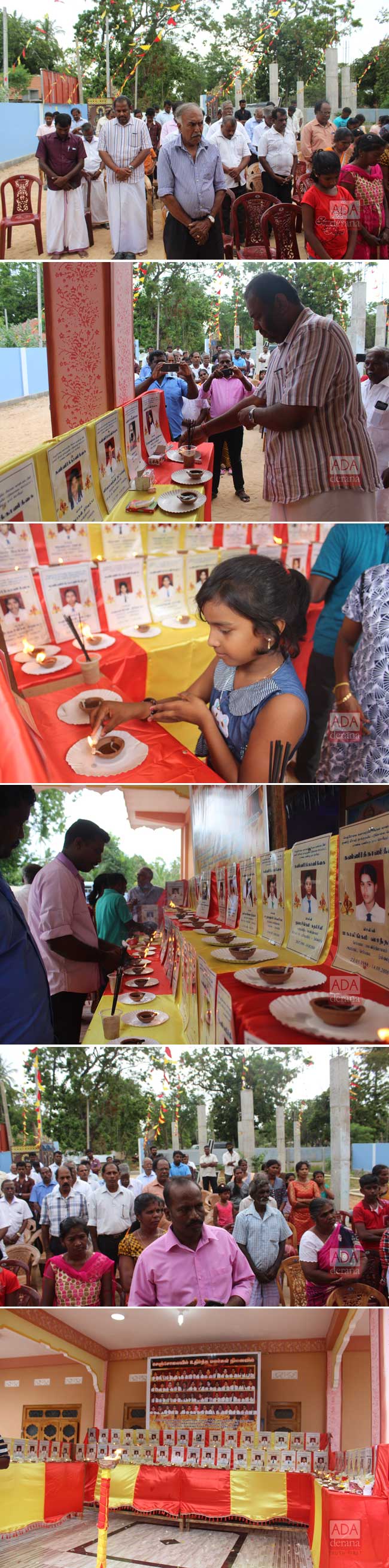 Students killed in Sencholai airstrike remembered in Mullaitivu