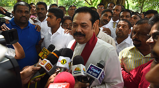  Rajapaksa claims questioning over journalist abduction is part of witch hunt