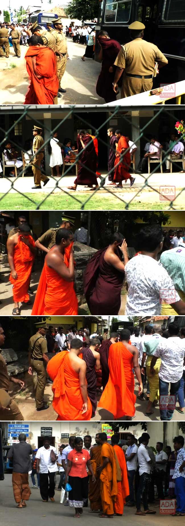 Five monks further remanded over ragging incident