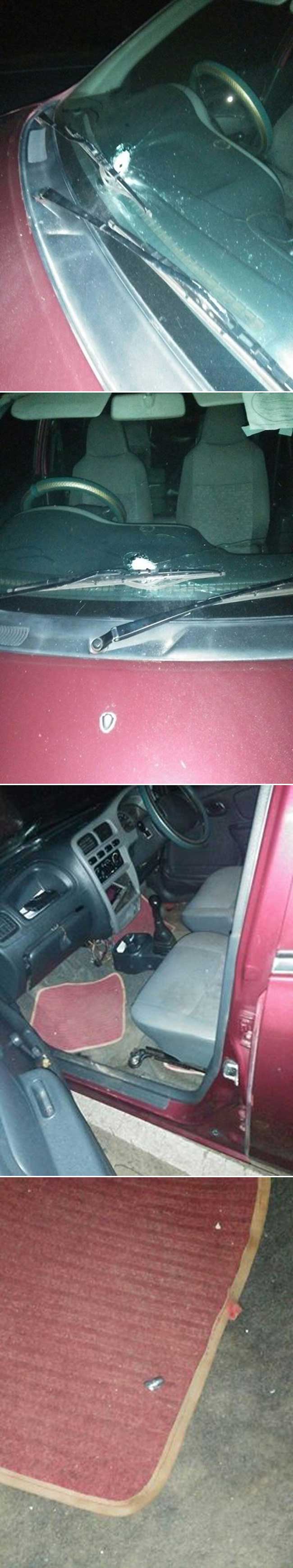 Businessman escapes death in shooting at Akuressa