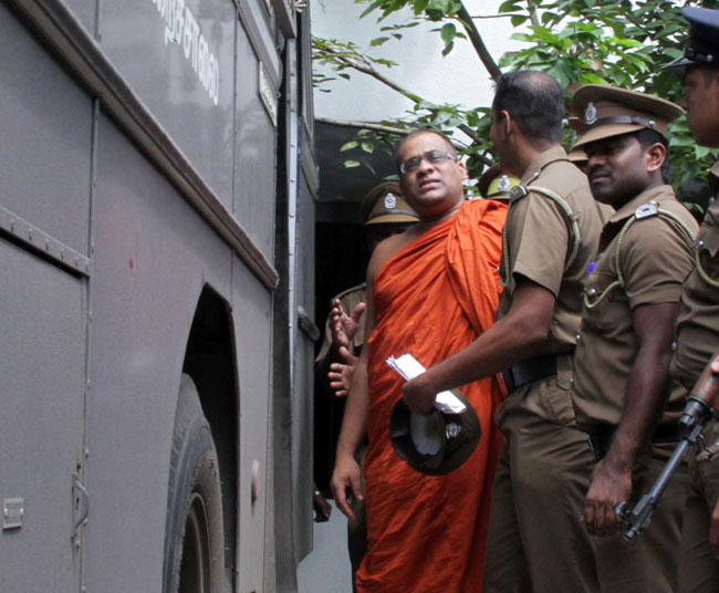 Gnanasara Thero denied leave to appeal sentence