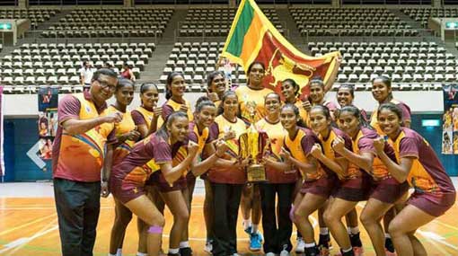Sri Lanka wins Asian Netball Championship after 9 years