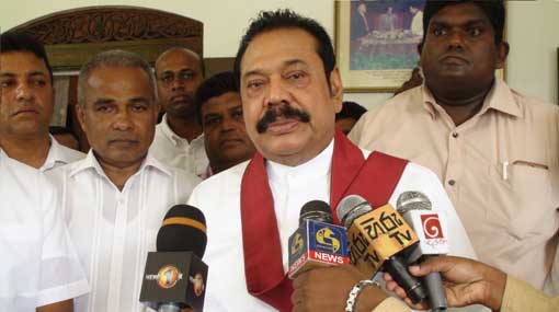Snipers disappearing from Police Dept. is problematic  Mahinda