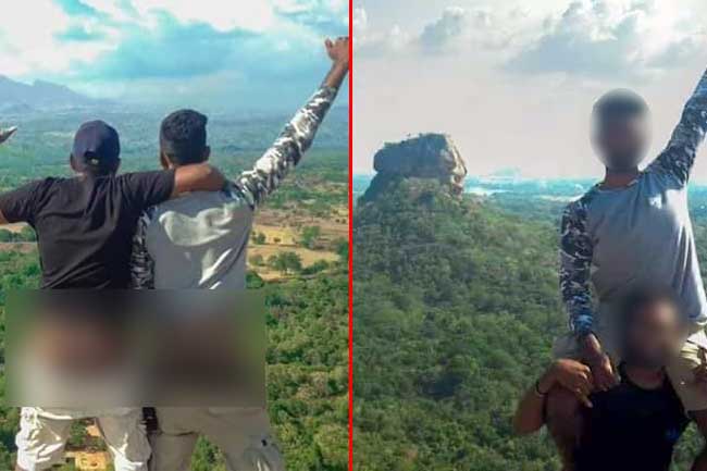Police probe ‘semi-naked’ photos taken on Pidurangala Rock