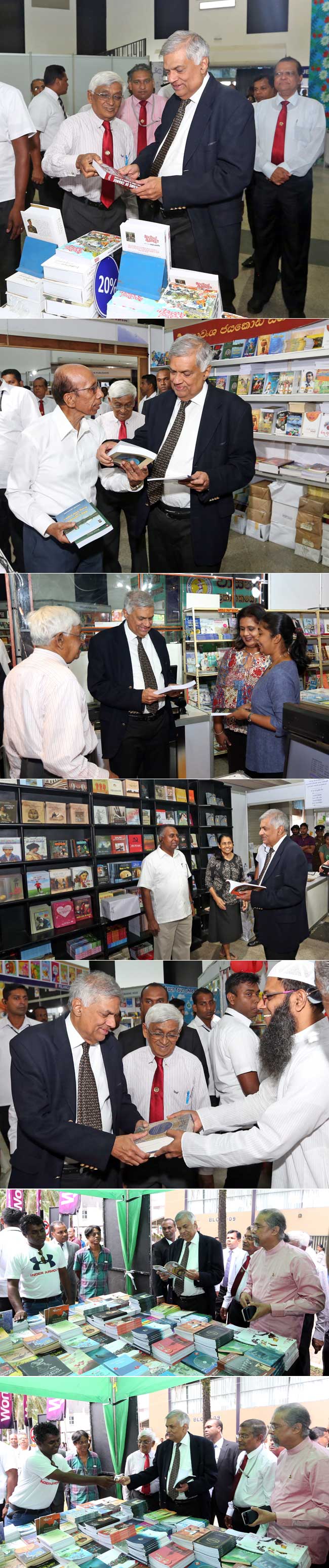 PM attends Colombo International Book Fair…