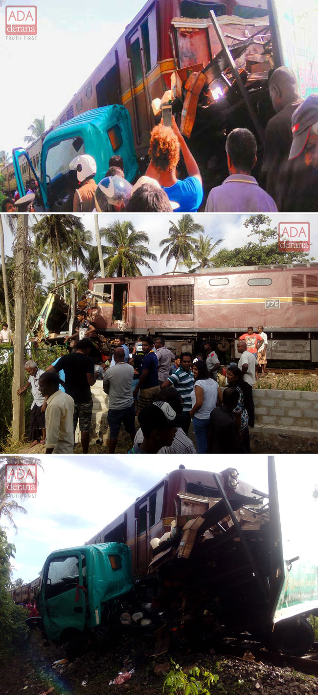 Train delay on coastal line due to accident at Hikkaduwa