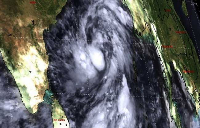 Cyclone Titli heading towards India