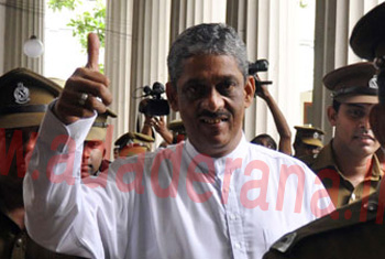 Sarath Fonseka released