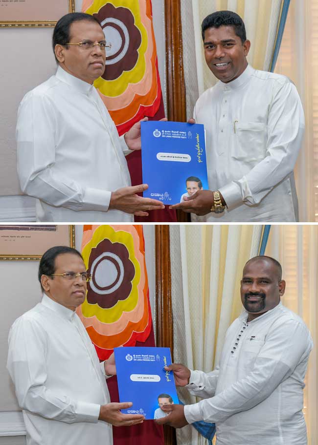 Two new organizers for SLFP