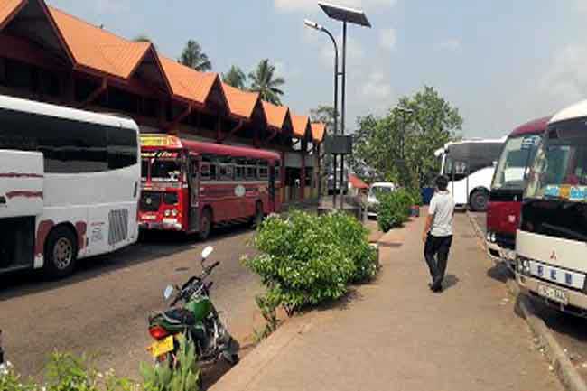 Private buses strike on 223 route