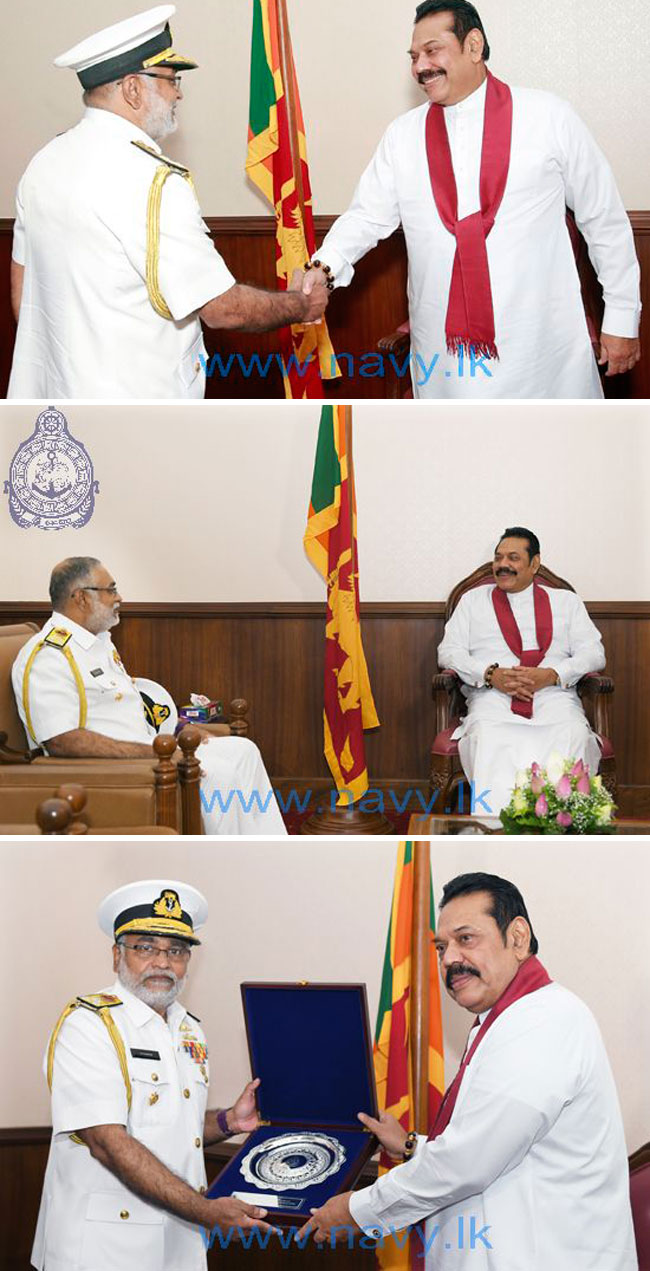 Navy Commander meets new Prime Minister