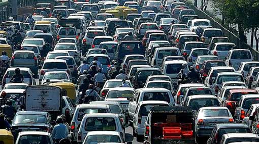 Heavy traffic in Torrington due to UNP protest