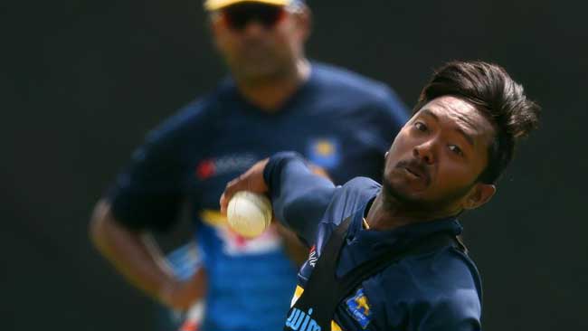 Akila Dananjaya reported for suspect bowling action