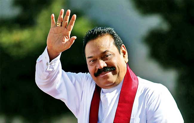 Support me like during the war - Mahinda urges public