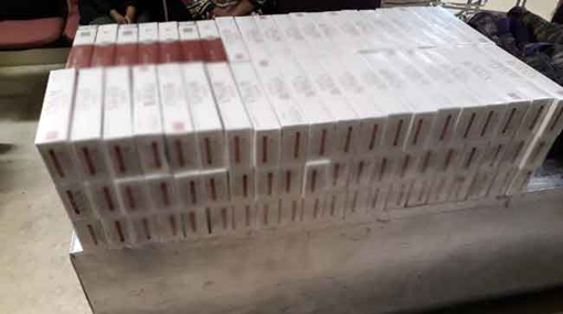 Lankan held with foreign cigarettes worth over Rs 1 mn
