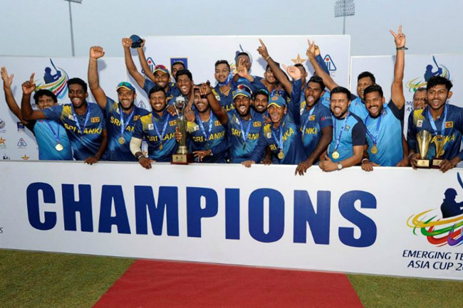 Sri Lanka wins Emerging Teams Asia Cup