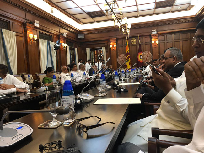 Swearing in of new Cabinet begins