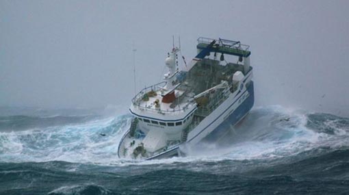 Naval & fishing communities warned of rough seas