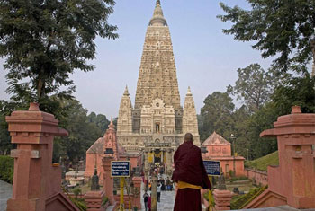 Multiple blasts at Mahabodhi temple in Bodhgaya; 2 injured