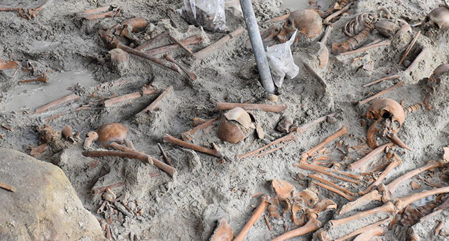 278 skeletons found at Mannar mass grave