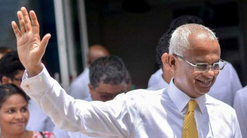Maldividian President departs to Sri Lanka on unofficial visit