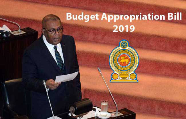 Cabinet approves Appropriation Bill 2019