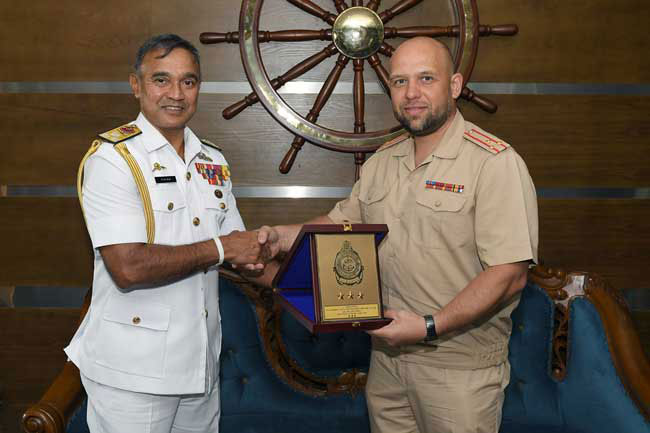 Russian Defence Attach calls on Navy Commander
