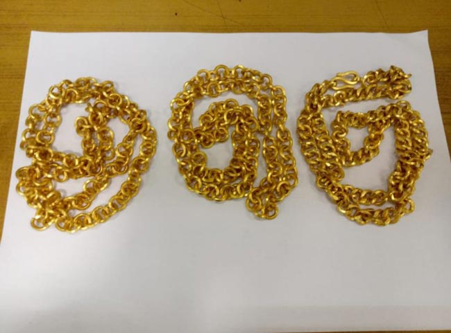 Gold jewelry worth over Rs 4.5 mn seized at BIA