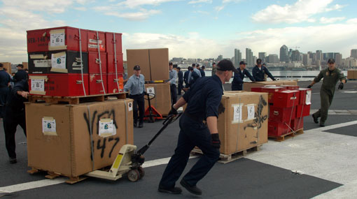 US Navy conducts temporary cargo transfer initiative in Sri Lanka