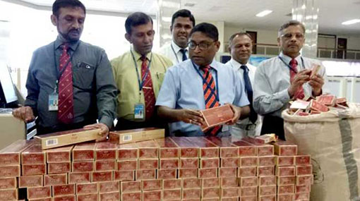 Foreign cigarettes worth nearly Rs 2 mn seized